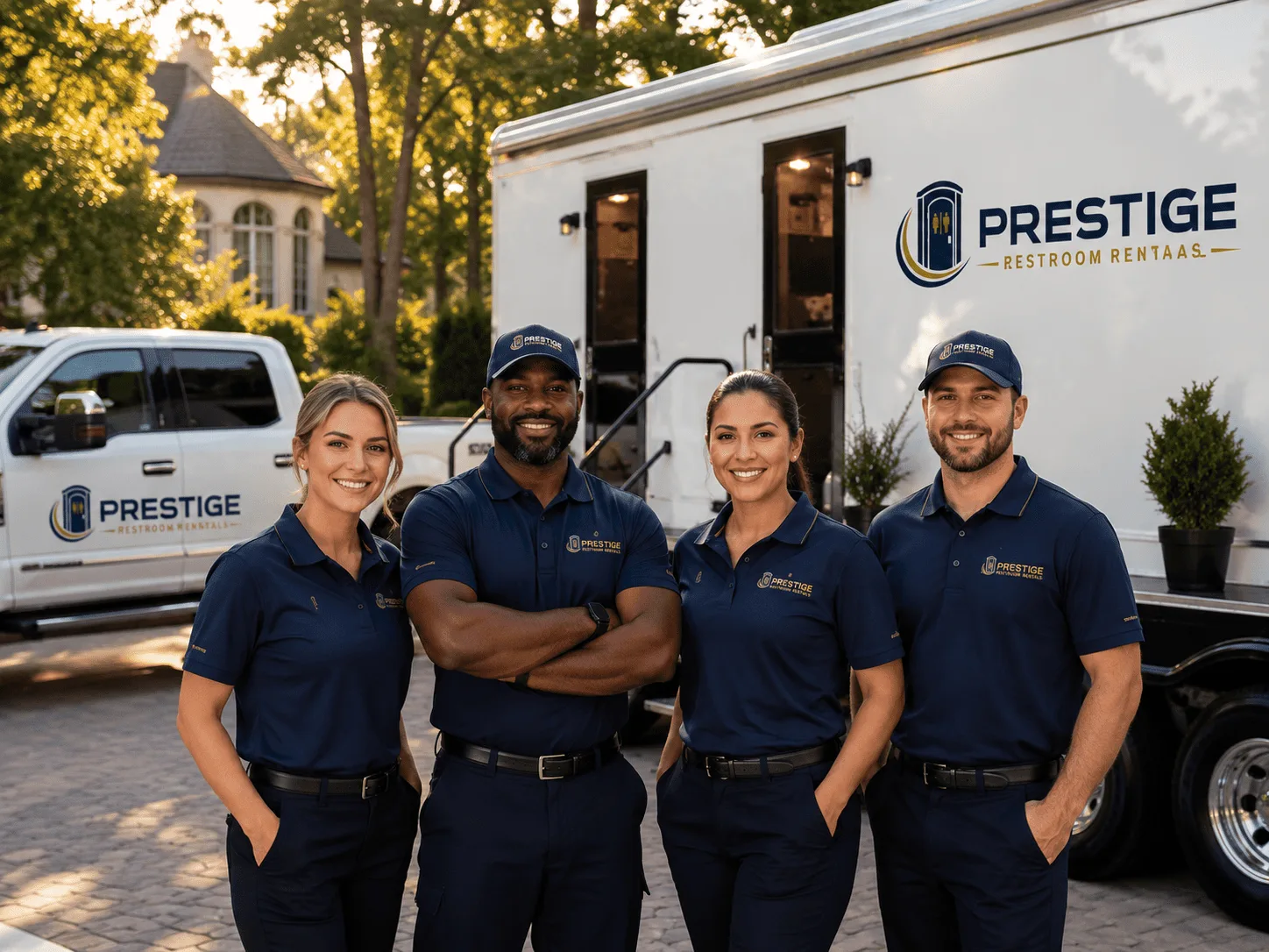 Trusted Luxury Portable Restrooms company in Floyd, NM